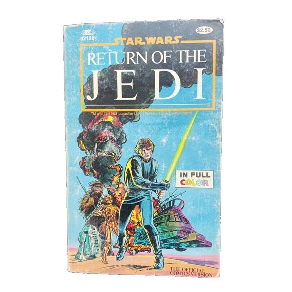 STARWARS Return of the Jedi In Full Color (The Official Comics Version) 1983 - Picture 1 of 6